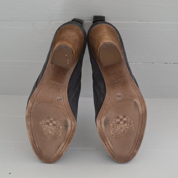 Vince Camuto Gray Ankle Heeled Boots Women's 10 M Fall Shoes Booties - Picture 7 of 8